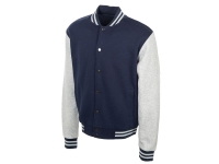 Бомбер «Oxford», темно-синий/серый меланж, унисекс Бомбер «Oxford», темно-синий/серый меланж, унисекс