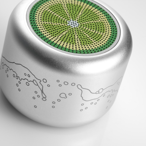 Беспроводная колонка Passion 80dB 600 mAh (Bluetooth 5.4), серебряная