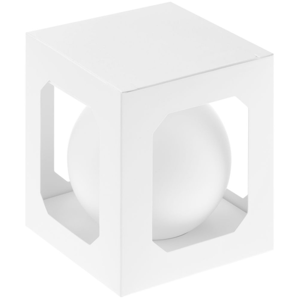 Оформительский шар Finery, 10 см, матовый белый