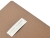 Еженедельник недатированный А6 "Total beige" с нашивкой, бежевый
