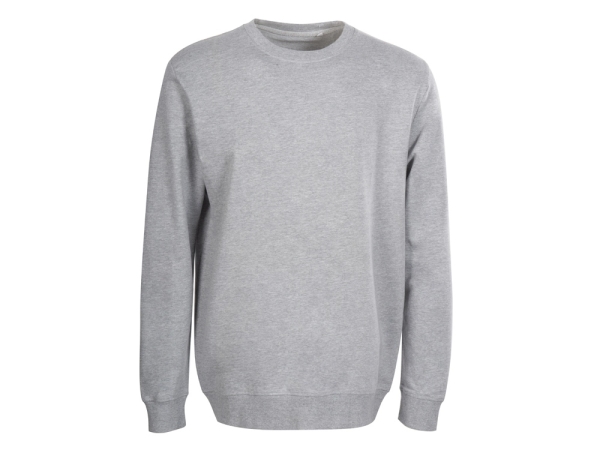 Свитшот «Warsaw» 220гр, унисекс, серый меланж