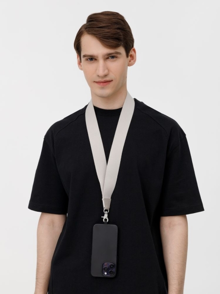 Ланьярд Band, серый