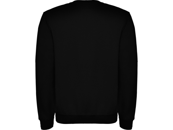 Свитшот с начесом "Clasica" унисекс, черный