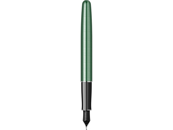 Перьевая ручка Parker Sonnet Essentials Green SB Steel CT, перо: F, цвет чернил: black, в подарочной упаковке.