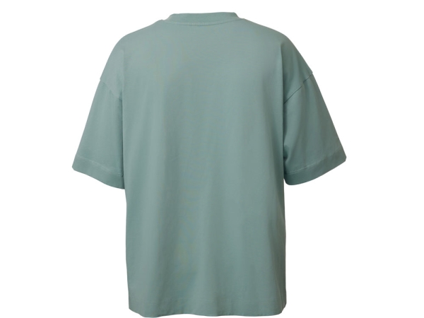 Футболка оверсайз «Beta.01» унисекс, пыльный бирюзовый