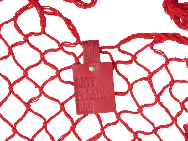 Авоська Dream L наплечная 25 литров, красный (1) (тиснение)