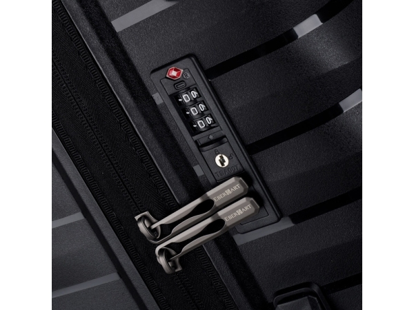 Чемодан Eberhart Dune большой L полипропилен черный 46D-009-428