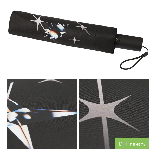 Зонт складной Filton, черный