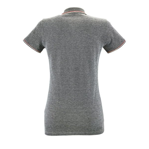 Рубашка поло женская Paname Women, черный меланж