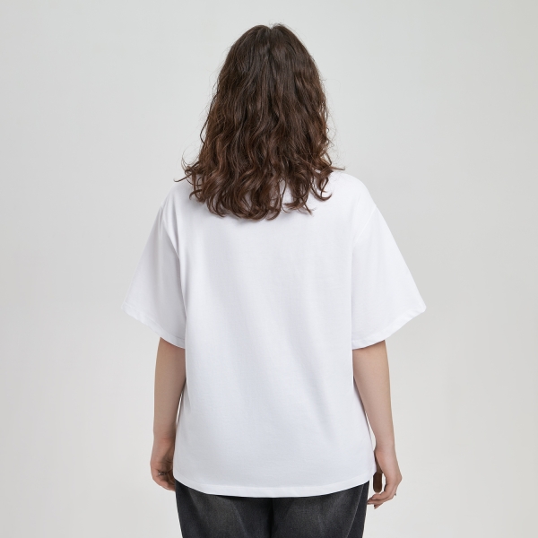 Футболка унисекс RUST NEO, 250гр., белый (белоснежный), размер M/L