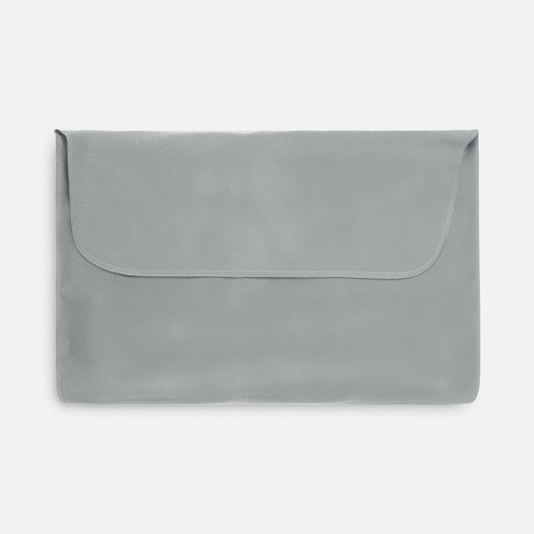 Надувная подушка под шею в чехле Sleep, темно-серая