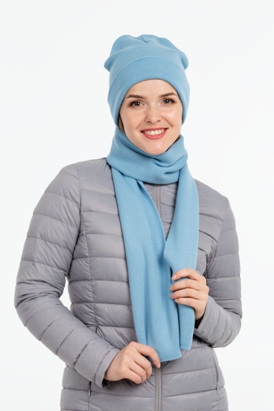 Шапка Real Talk, голубая