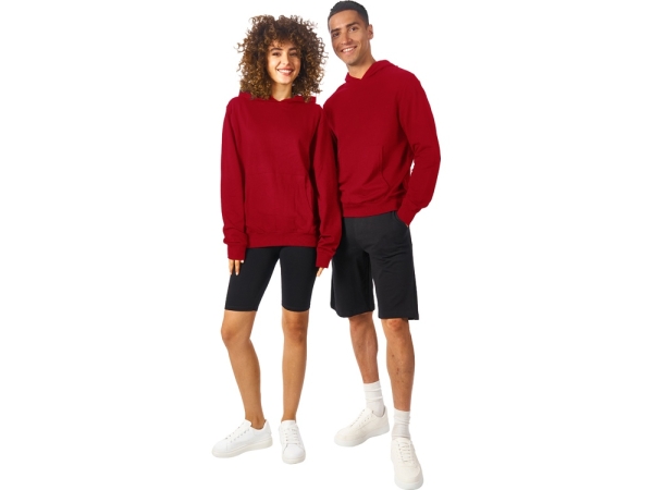 Худи «Warsaw», футер 220гр, красный