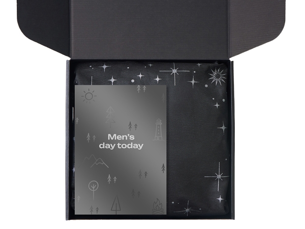 Подарочный набор «Re:m. Step»  с термосом, перчатками и сумкой