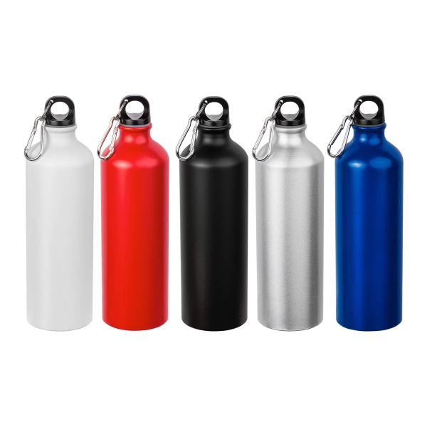 Бутылка для воды TIRON MATT 750мл. Серебристая 6160.06