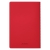 Блокнот Alpha slim, красный