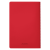 Блокнот Alpha slim, красный