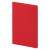 Блокнот Alpha slim, красный