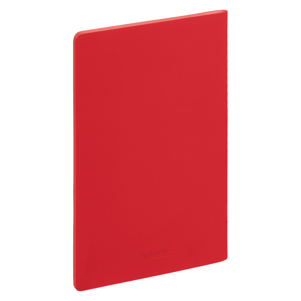 Блокнот Alpha slim, красный