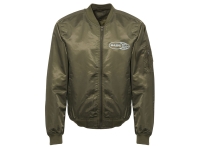 Куртка бомбер «Antwerpen» унисекс, хаки, ДТФ и бренд тайп