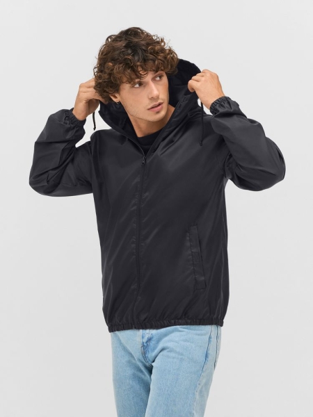 Ветровка унисекс Shield, темно-синяя