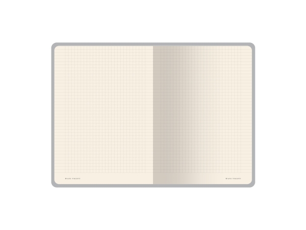 Бизнес тетрадь А5 "Megapolis flex" 60 л. soft touch клетка, зеленый