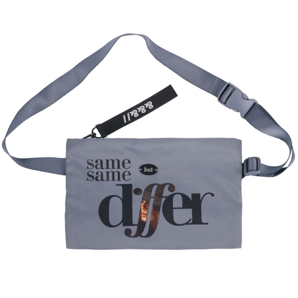 Поясная сумка W2, серая