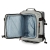 Сумка на колесах TORBER РИТМ, серый, полиэстер 900D с PU покрытием, 49 x 35,5 x 26 см, 35 л