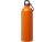 Одностенная бутылка для воды с карабином Oregon, изготовленная из нержавеющей стали, сертифицированной по стандарту RCS, объемом 750 мл - Оранжевый