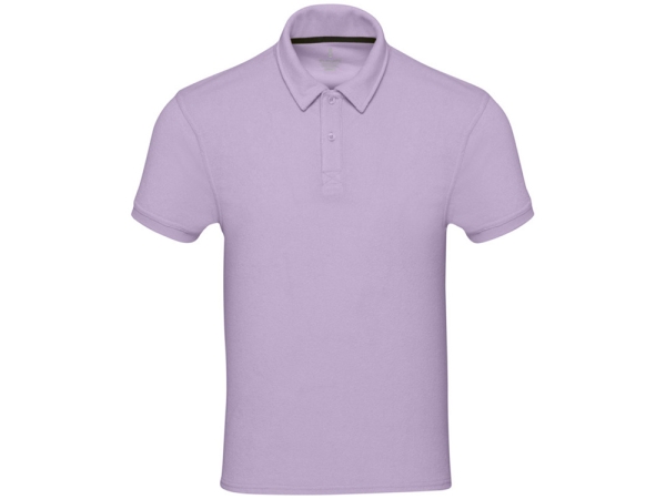 Рубашка поло унисекс "Akoya" из переработанного махрового материала - Lilac