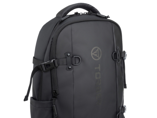 Рюкзак спортивный TORBER Xtreme 18", чёрный, 31 х 12 х 46 см, 17л
