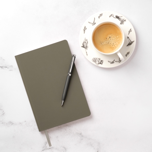 Ежедневник Spark недатированный, серый (без упаковки, без стикера)