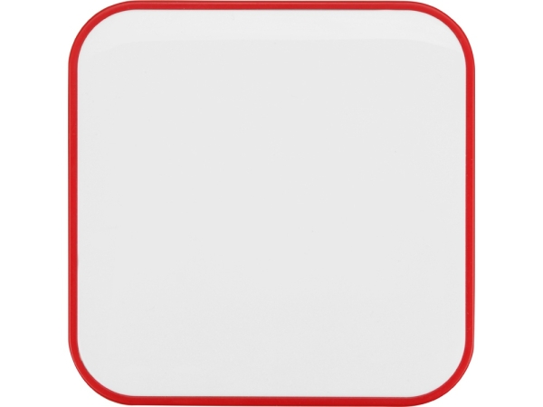 Портативное зарядное устройство (power bank) "Квадрум", 2600 mAh, красный