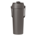 Термокружка вакуумная Solo, серая