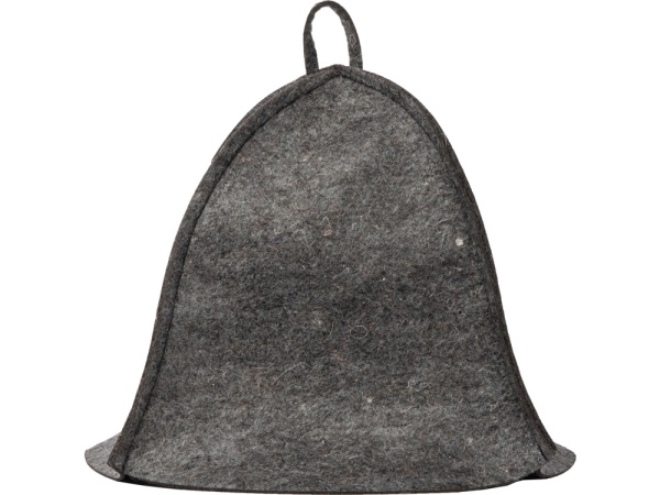 Шапка для бани и сауны "Healing", серый