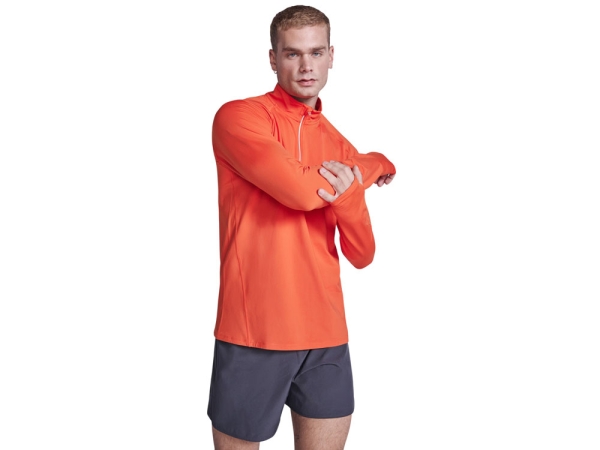 Лонгслив «Estambul» мужской, огненно-оранжевый