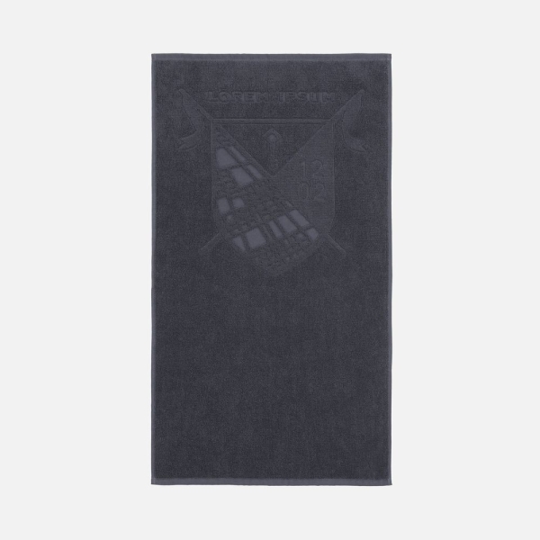 Полотенце на заказ Surpass с рельефным логотипом, среднее