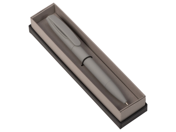 Ручка в футляре "Coral Bloom", серый