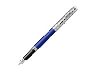 Перьевая ручка Waterman Hemisphere French riviera Deluxe BLU LOUNGE в подарочной коробке Перьевая ручка Waterman Hemisphere French riviera Deluxe BLU LOUNGE в подарочной коробке