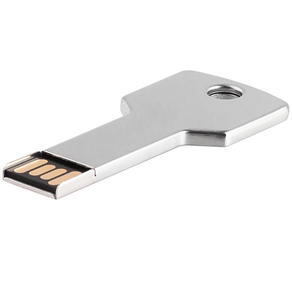 Флешка КЛЮЧ Серебристая 4040.06.64ГБ
