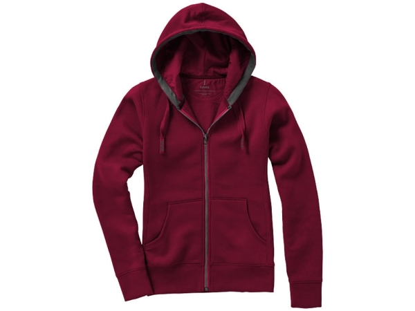 Толстовка Arora женская с капюшоном, бургунди