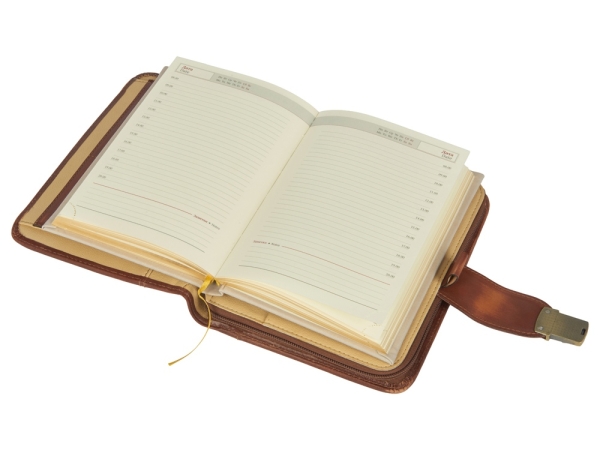 Органайзер «Премьер» с ежедневником, записной книжкой и блокнотом, Giulio Barсa, коричневый