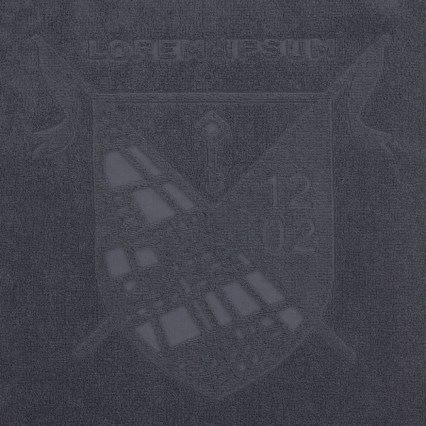 Полотенце на заказ Surpass с рельефным логотипом, большое