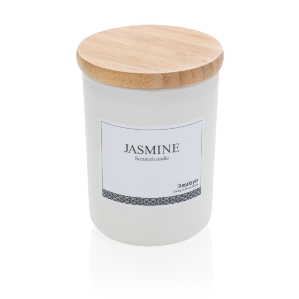 Ароматическая свеча Ukiyo с бамбуковой крышкой