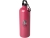 Одностенная бутылка для воды с карабином Oregon, изготовленная из нержавеющей стали, сертифицированной по стандарту RCS, объемом 750 мл - Фуксия