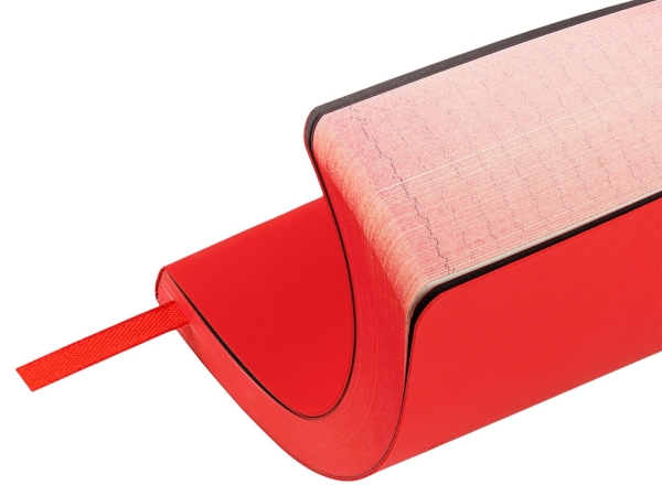 Ежедневник недатированный А5 "Megapolis Color Flex New", красный