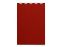 Бизнес - блокнот А4 (198 х 285 мм) "Office" 60 л., красный