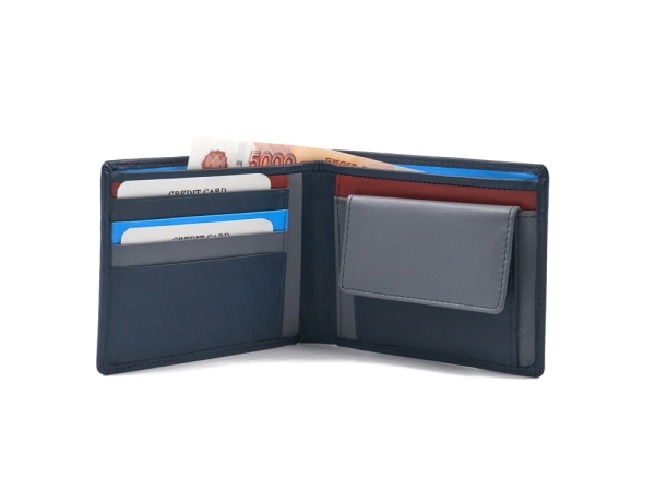 Бумажник мужской Beverly Hills Polo Club, синий