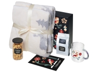 подарочный набор с пледом, кружкой и чаем подарочный набор с пледом, кружкой и чаем