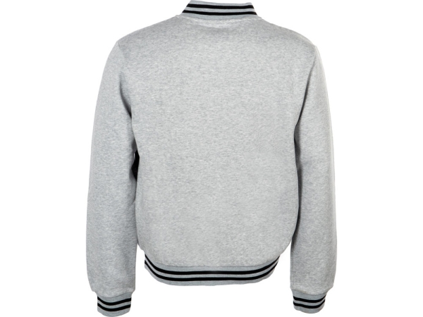 Бомбер «Oxford», серый меланж, унисекс